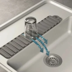 MetalTex Tappetino Drenante In Plastica Peva Cm 40x8 Gravity Slim -Wenko Negozio 54180490 3