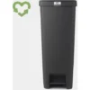 BRABANTIA PATTUMIERA A PEDALE STEPUP 40L DARK GREY