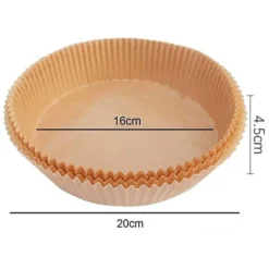 Carta Forno Friggitrice Ad Aria Carta Monouso Fodera Antiaderente 50 Pz 16x4.5cm -Wenko Negozio 54428821 5