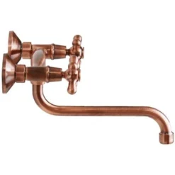 Rubinetto Lavello Cucina A Parete Colore Rame Gattoni 7550/RER0 Rame -Wenko Negozio 54900185 3