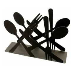 PORTA TOVAGLIOLI SALVIETTE DA TAVOLA IN METALLO VERNICIATO PORTATOVAGLIOLI