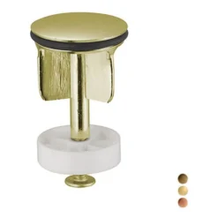 TAPPO PER SCARICO IN OTTONE 11/4 Dorato PB