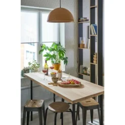 Gamba Fissa Del Tavolo Quadrata In Acciaio Epossidico Nero, 80 Cm HETTICH -Wenko Negozio 59096350 4