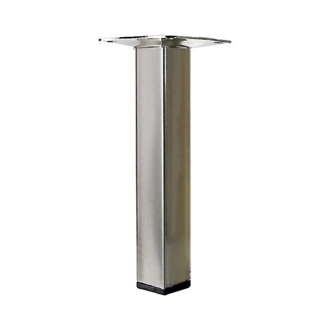 HETTICH Piedino Quadrato Per Mobile Fisso In Acciaio Spazzolato Grigio HETTICH 1 HETTICH Piedino Quadrato Per Mobile Fisso In Acciaio Spazzolato Grigio HETTICH