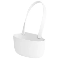 HIASDFLS Lavello Da Cucina Cestello Portaoggetti In Spugna Portaspazzole Portaspazzole Portaoggetti Organizzatore Per La Casa Rubinetto Cestini Pensili Utensile Da Bagno Da CucinaBianco