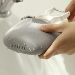 HIASDFLS Lavello Da Cucina Cestello Portaoggetti In Spugna Portaspazzole Portaspazzole Portaoggetti Organizzatore Per La Casa Rubinetto Cestini Pensili Utensile Da Bagno Da CucinaBianco -Wenko Negozio 59383908 4