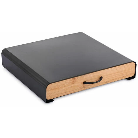 Contenitore Cassetto Porta Cialde Capsule Caffe Bustine Te Zucchero In Metallo 2 Contenitore Cassetto Porta Cialde Capsule Caffe Bustine Te Zucchero In Metallo - immagine 2