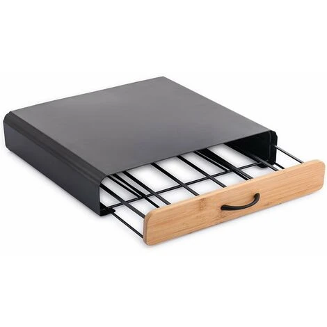 Contenitore Cassetto Porta Cialde Capsule Caffe Bustine Te Zucchero In Metallo 3 Contenitore Cassetto Porta Cialde Capsule Caffe Bustine Te Zucchero In Metallo - immagine 3