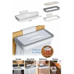Trade Shop - Supporto Buste Spazzatura Gancio Cassetti Ante Mobili Raccolta Rifiuti Cucina