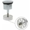Trade Shop - Tappo Saltarello Per Piletta Lavabo Scarico Bidet Vasca 40 Mm Art. 69685