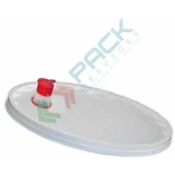 Coperchio In Plastica (PP), Sigillo Di Garanzia E Bocchello Per Secchio Conico 21 Lt (VDR21000)