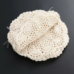 Bestonzon Set Di 12 Centrini All'uncinetto Fantasia Floreale - In Cotone, Antiscivolo - Beige - Per Caffè, Bevande, Tazza -Wenko Negozio 63850605 5