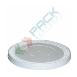 Coperchio In Plastica (PP), A Pressione Con Sigillo Di Garanzia Per Secchio Conico 25 Lt (VDR25000)