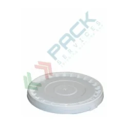 Coperchio In Plastica (PP), A Pressione Con Sigillo Di Garanzia Per Secchio Conico 8 Lt (LB08000)