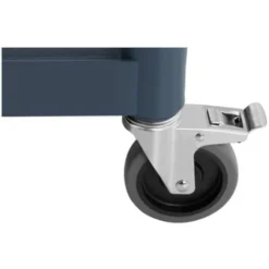 Carrello Di Servizio Ristorante Sala 3 Ripiani 4 Ruote Fino A 150 Kg Alluminio -Wenko Negozio 65341992 4