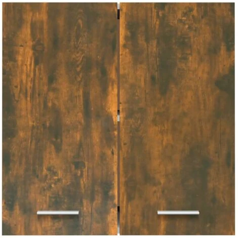 Mobile Pensile Rovere Fumo 60x31x60 Cm In Legno Ingegnerizzato VidaXL 5 Mobile Pensile Rovere Fumo 60x31x60 Cm In Legno Ingegnerizzato VidaXL - immagine 5