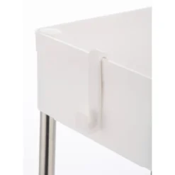 Carrello Carrellino Slim Salvaspazio Cucina Bagno Ripostiglio 4 Ripiani 4 Ruote -Wenko Negozio 66360921 4