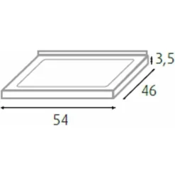 King Home TAGLIERE GIGANTE IN BAMBU C/SCANALATURA PER RACCOLTA LIQUIDI 54x46x3,5h Cm -Wenko Negozio 67359414 3