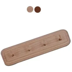 GANCIO STROFINACCI 4P NOCE CHIA. Cm 18,0x5,0 JUMBO