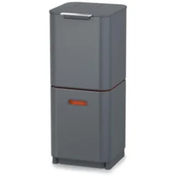 Joseph Joseph Totem Compact Unità Separazione E Riciclaggio Rifiuti 40 Litri , Grafite