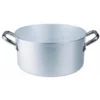 Casseruola Alta In Alluminio - 2 Manici - Ø36xh18 Cm