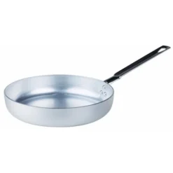Padella In Alluminio - Manico Acciaio - Ø32xh6,5 Cm