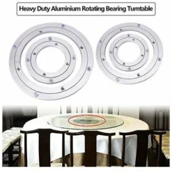 Tavolo Da Pranzo GroupM IT4 Pollici, Base Girevole, Silenziatore In Lega Di Alluminio, Scivolo Casa Universale -Wenko Negozio 69492909 4