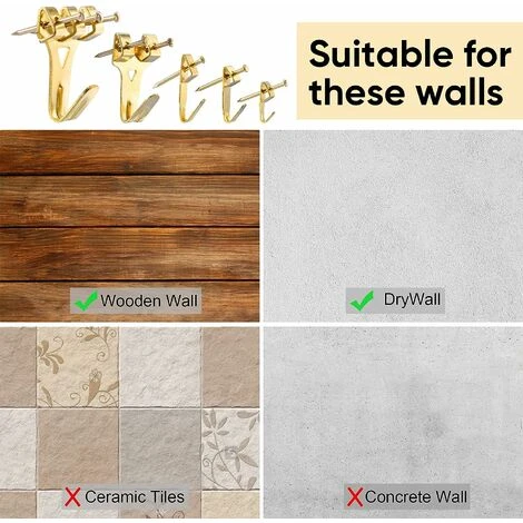 Gancio Per Cornice, 250 Pezzi Kit Per Appendere Quadri, Con Viti, Chiodi, Anello A D E Occhiello Per Vite, Ganci A Dente Di Sega, Cavo D'acciaio, Ganci Per Cornici 2 Gancio Per Cornice, 250 Pezzi Kit Per Appendere Quadri, Con Viti, Chiodi, Anello A D E Occhiello Per Vite, Ganci A Dente Di Sega, Cavo D'acciaio, Ganci Per Cornici - immagine 2