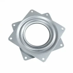 MINKUROW Piatto Girevole Piatto Girevole Piattaforma Girevole Quadrata Girevole A 360 Gradi Con Cuscinetti A Sfera In Acciaio Per Armadio Da Cucina Bancone Dispensa (4 Pollici)