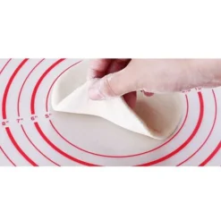 MINKUROW Tappetino Da Forno Antiaderente In Silicone Con Misure 1 Pz Per 70 X 50 Cm (Rosso) -Wenko Negozio 69790559 3