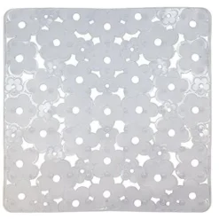 TAPPETO LAVELLO FONDO CRISTALLO FIORI 32X32 ID MAT-ID GROUP FONEVFLEU323230