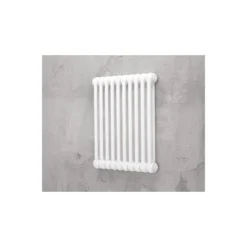 Radiatore Tubolare Multicolonna Bianco Con Tappi Bianco 24 Elementi 2 Colonne H. 1000 Mm 0Q0021000240000