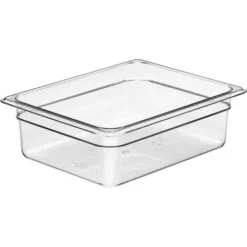 CAMBRO - CONTENITORE PER ALIMENTI FOOD PANS IN POLICARBONATO TRASPARENTE - FORMA RETTANGOLARE