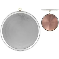 Pentole Agnelli Linea Rame Tortiera Per Farinata Martellata Con Orlo, Marrone, 40 Cm -Wenko Negozio 70674930 3