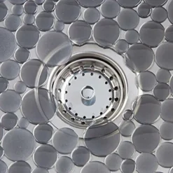 IDesign Tappetino Lavandino, Tappetino Lavello Cucina Di Misura Standard In Plastica, Accessori Lavello Che Proteggono Stoviglie E Lavelli In Acciaio E Ceramica, Grigio -Wenko Negozio 70687172 4