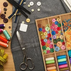 Relaxdays Portaposate Da Cassetto, Bambù, 7 Scomparti, Divisore Posate & Utensili Da Cucina, 4,5x30,5x44,5 Cm, Naturale, 1 Pz -Wenko Negozio 70717782 3