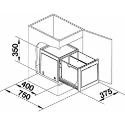 BLANCO SELECT BOTTON Pro 45/2 Manual -Wenko Negozio 70746311 3