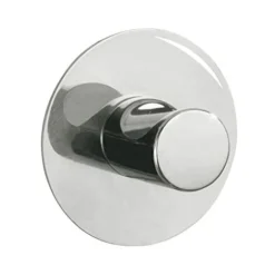 WENKO Gancio Da Parete Imperia Acciaio Inossidabile - Autoadesivo, Acciaio Inossidabile, 5 X 2 X 5 Cm, Lucido