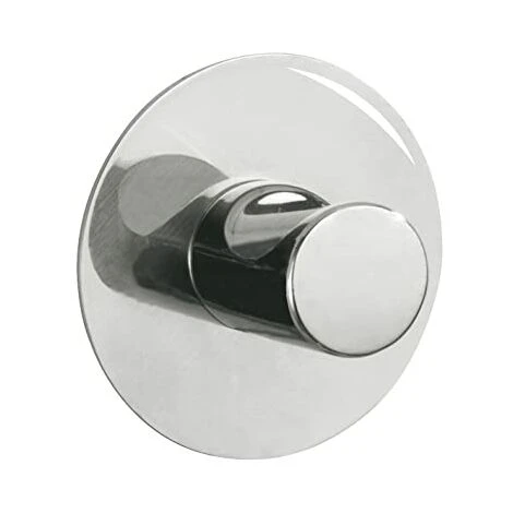 WENKO Gancio Da Parete Imperia Acciaio Inossidabile - Autoadesivo, Acciaio Inossidabile, 5 X 2 X 5 Cm, Lucido 1 WENKO Gancio Da Parete Imperia Acciaio Inossidabile - Autoadesivo, Acciaio Inossidabile, 5 X 2 X 5 Cm, Lucido