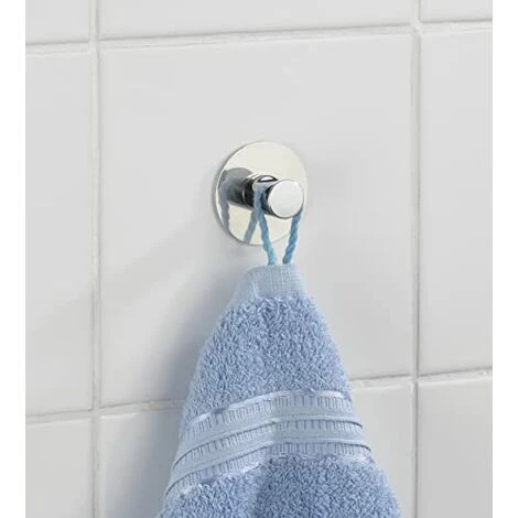 WENKO Gancio Da Parete Imperia Acciaio Inossidabile - Autoadesivo, Acciaio Inossidabile, 5 X 2 X 5 Cm, Lucido 3 WENKO Gancio Da Parete Imperia Acciaio Inossidabile - Autoadesivo, Acciaio Inossidabile, 5 X 2 X 5 Cm, Lucido - immagine 3