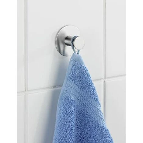 WENKO Gancio Celano Acciaio Inossidabile, Acciaio Inossidabile, 5 X 3.3 X 5 Cm, Opaco 2 WENKO Gancio Celano Acciaio Inossidabile, Acciaio Inossidabile, 5 X 3.3 X 5 Cm, Opaco - immagine 2