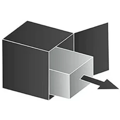 WESCO Pattumiera, Metallo, 48 X 36 Cm -Wenko Negozio 70807483 3