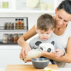 Relaxdays Portaspezie Salvaspazio Da Cucina, 2 Mensole, Scaffale Per Spezie Autoportante, Organizer In Metallo, Nero, Ferro, 1 Pz, 6 Unità -Wenko Negozio 70826405 3