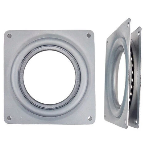 Piattaforma Girevole Per Giradischi Piattaforma Girevole Quadrata Girevole A 360 Gradi Con Cuscinetti A Sfera In Acciaio Per Dispensa Da Cucina 3 Piattaforma Girevole Per Giradischi Piattaforma Girevole Quadrata Girevole A 360 Gradi Con Cuscinetti A Sfera In Acciaio Per Dispensa Da Cucina - immagine 3