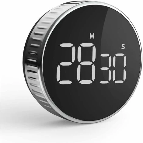 Timer Da Cucina, Timer Da Cucina Per Il Conto Alla Rovescia Per Corsi Di Cucina In Cucina, Display LCD Con Timer Magnetico Digitale, Controllo Della Rotazione, Strumento Di Gestione Del Tempo 1 Timer Da Cucina, Timer Da Cucina Per Il Conto Alla Rovescia Per Corsi Di Cucina In Cucina, Display LCD Con Timer Magnetico Digitale, Controllo Della Rotazione, Strumento Di Gestione Del Tempo