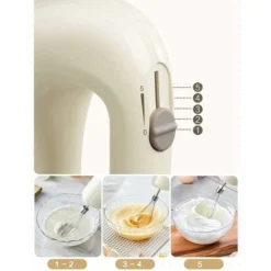 Frullatori Elettrici A Frusta A 5 Velocità Profession Per La Cottura Di Frullatori Elettrici -Wenko Negozio 70835802 3