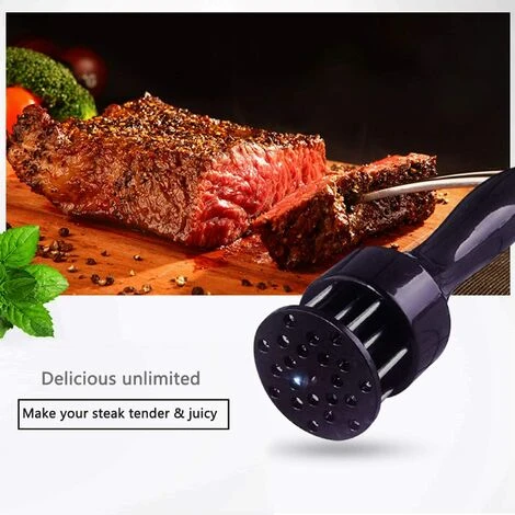 Il Batticarne Più Resistente, Aghi Per Carne In Acciaio Inossidabile, Cottura Di Qualità, Maiale, Pollo, Pesce, Utensili Da Cucina Leggeri E Durevoli. 2 Il Batticarne Più Resistente, Aghi Per Carne In Acciaio Inossidabile, Cottura Di Qualità, Maiale, Pollo, Pesce, Utensili Da Cucina Leggeri E Durevoli. - immagine 2