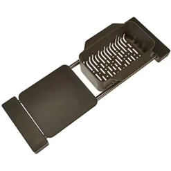 WENKO Caddy Per Lavello, Grigio, 43.5-77.5 X 8 X 14 Cm