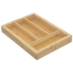 Vassoio Portaposate 5five Legno Bambù (34 X 25 X 4,5 Cm) -Wenko Negozio 70924955 4