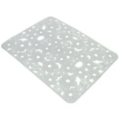 Scolapiatti Da Lavandino Metaltex Rettangolare PVC Trasparente (30 X 40 Cm)